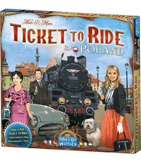 Caja de AVENTUREROS AL TREN  POLONIA