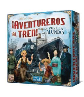 Caja de ¡AVENTUREROS AL TREN! - LA VUELTA AL MUNDO