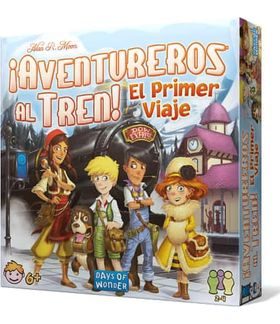 Caja de AVENTUREROS AL TREN - EL PRIMER VIAJE