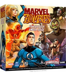 Caja de ZOMBICIDE: MARVEL ZOMBIES - FANTASTIC 4 UNDER SIEGE