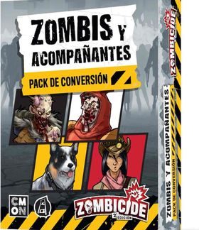 Caja de ZOMBICIDE - SEGUNDA EDICION - ZOMBIS Y ACOMPAÑANTES - PACK DE CONVERSION