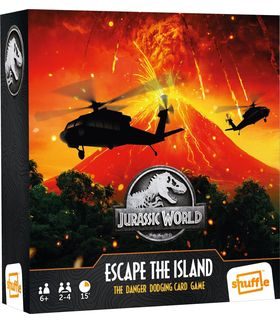 Caja de SHUFFLE GAMES JURASSIC WORLD