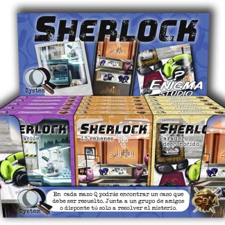 Serie Q - Sherlock Pack (Propagación, 13 rehenes y Paradero desconocido)
