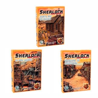 Serie Sherlock Far west: (Disparos al amanecer, Pacto con el diablo, La mina maldita)