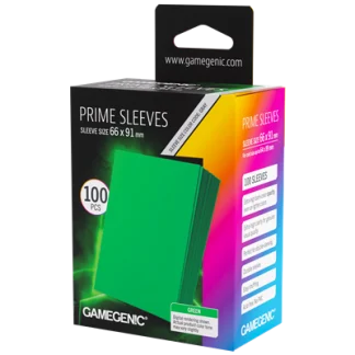 Prime Sleeves Green 66x91