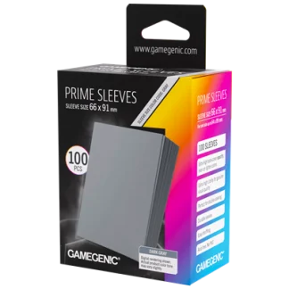 Prime Sleeves Dark Gray 66x91