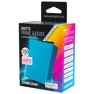 Matte Prime Sleeves Blue 66x91