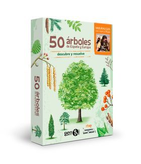 Caja de 50 ÁRBOLES DE ESPAÑA Y EUROPA - NATURALEZA CON JUAN Y MIGAS