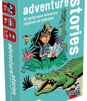 Caja de BLACK STORIES JUNIOR ADVENTURE STORIES