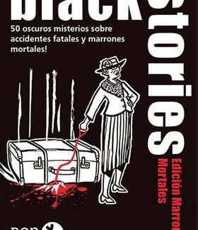 Caja de BLACK STORIES MARRONES MORTALES