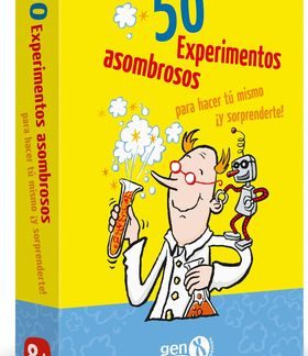 Caja de 50 EXPERIMENTOS ASOMBROSOS