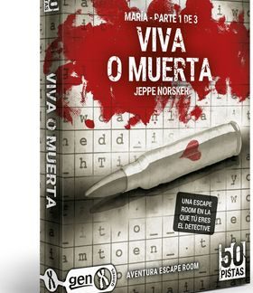 Caja de 50 PISTAS TEMPORADA 2: MARÍA 1 - VIVA O MUERTA