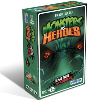 Caja de MONSTERS VS HEROES - LEGENDS OF CTHULHU