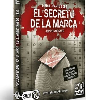 Caja de 50 PISTAS TEMPORADA 2: MARÍA 2 - EL SECRETO DE LA MARCA