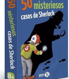 Caja de 50 MISTERIOSOS CASOS DE SHERLOCK