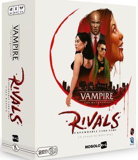 Caja de VAMPIRE : LA MASCARADA - RIVALS, JUEGO DE CARTAS