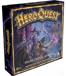 Caja de HEROQUEST: HECHICEROS DE MORCAR - PACK DE MISION - HASBRO GAMING