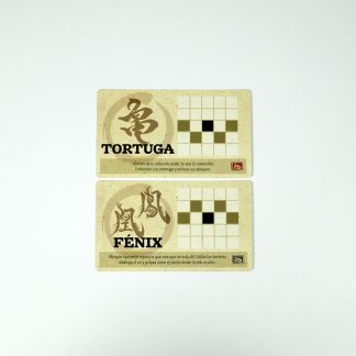 Cartas promocionales: Fenix y Tortuga - Onitama