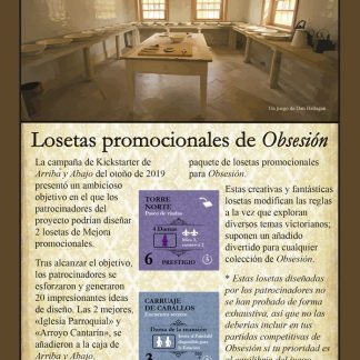 Losetas promocionales - Obsesión