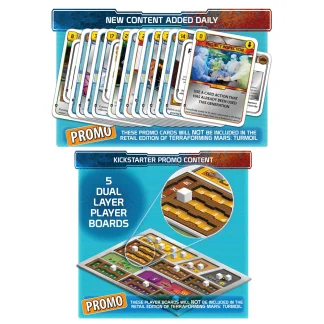 KS Promo Pack - Terraforming Mars: Conflictos (Cartas + Tableros)