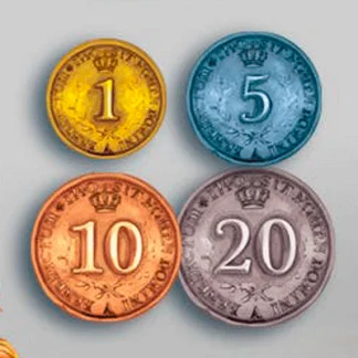 Rococo Deluxe Edition Metal Coins