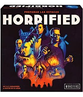 Caja de HORRIFIED UNIVERSAL MONSTERS JDM
