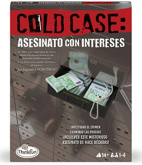 Caja de COLD CASE 3: ASESINATO CON INTERESES