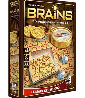 Caja de BRAINS. MAPA DEL TESORO