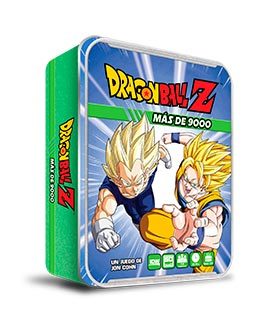 Caja de DRAGON BALL Z - MAS DE 9000