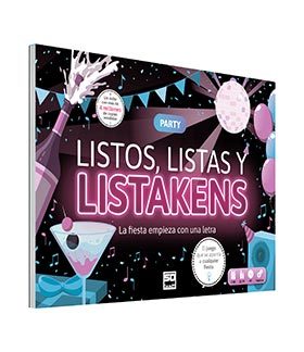 Caja de LISTOS LISTAS Y LISTAKENS PARTY