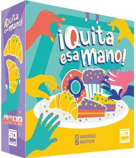 Caja de QUITA ESA MANO