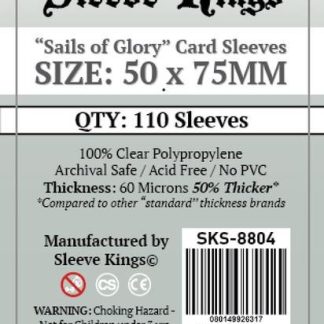 [8804] Sleeve Kings Sails of Glory Card Sleeves (50x75mm)