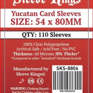 [8806] Sleeve Kings Yucatan Card Sleeves (54x80mm)