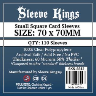 [8812] Sleeve Kings Small Square Card Sleeves (70x70mm)