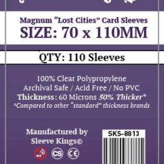 [8813] Sleeve Kings Magnum Lost Cities Card Sleeves (70x110mm)