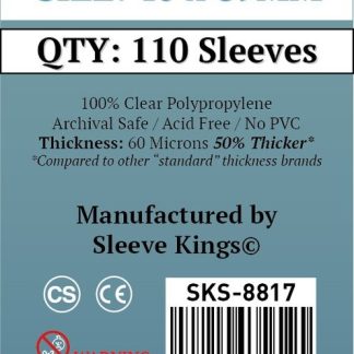 [8817] Sleeve Kings Space Base Compatible Sleeves (40x89mm)
