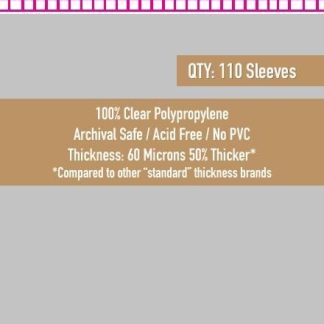 [8823] Sleeve Kings Space Alert Compatible Sleeves (60x102mm)