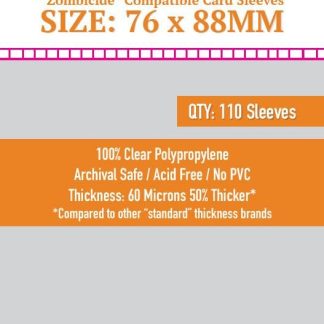 [8827] Sleeve Kings Zombicide Compatible Sleeves (76x88mm)