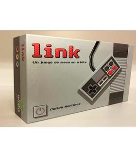 Caja de LINK. UN JUEGO DE MESA EN 8 BITS