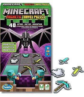 Caja de MINECRAFT MAGNETIC TRAVEL PUZZLE