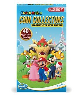 Caja de SUPER MARIO COIN COLLECTOR MAGNETIC TRAVEL PUZZLE JDM