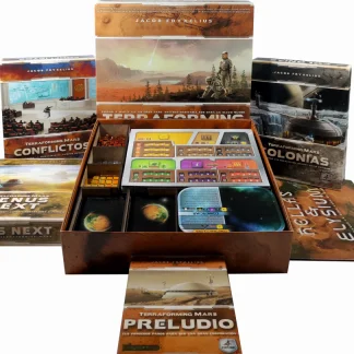 Inserto compatible con TERRAFORMING MARS (Base + EXPANSIONES)