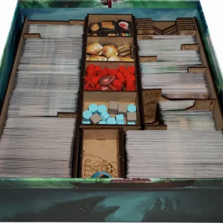 Inserto compatible con SLEEPING GODS (Base + Exp. Mareas Malditas + Exp. Mazmorras)