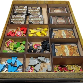 Inserto compatible con LORDS OF WATERDEEP (Base + Exp. Scoundrels of Skullport)
