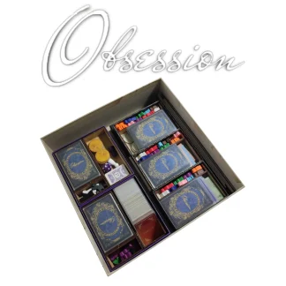 Inserto compatible con OBSESSION (Base + Exp. Upstairs, Downstairs + Exp. Losetas Adicionales + Exp. Wessex)