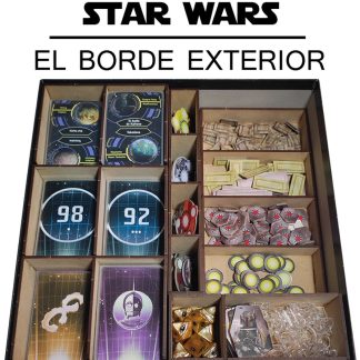 Inserto compatible con STAR WARS EL BORDE EXTERIOR (Base + Exp. Asuntos pendientes)