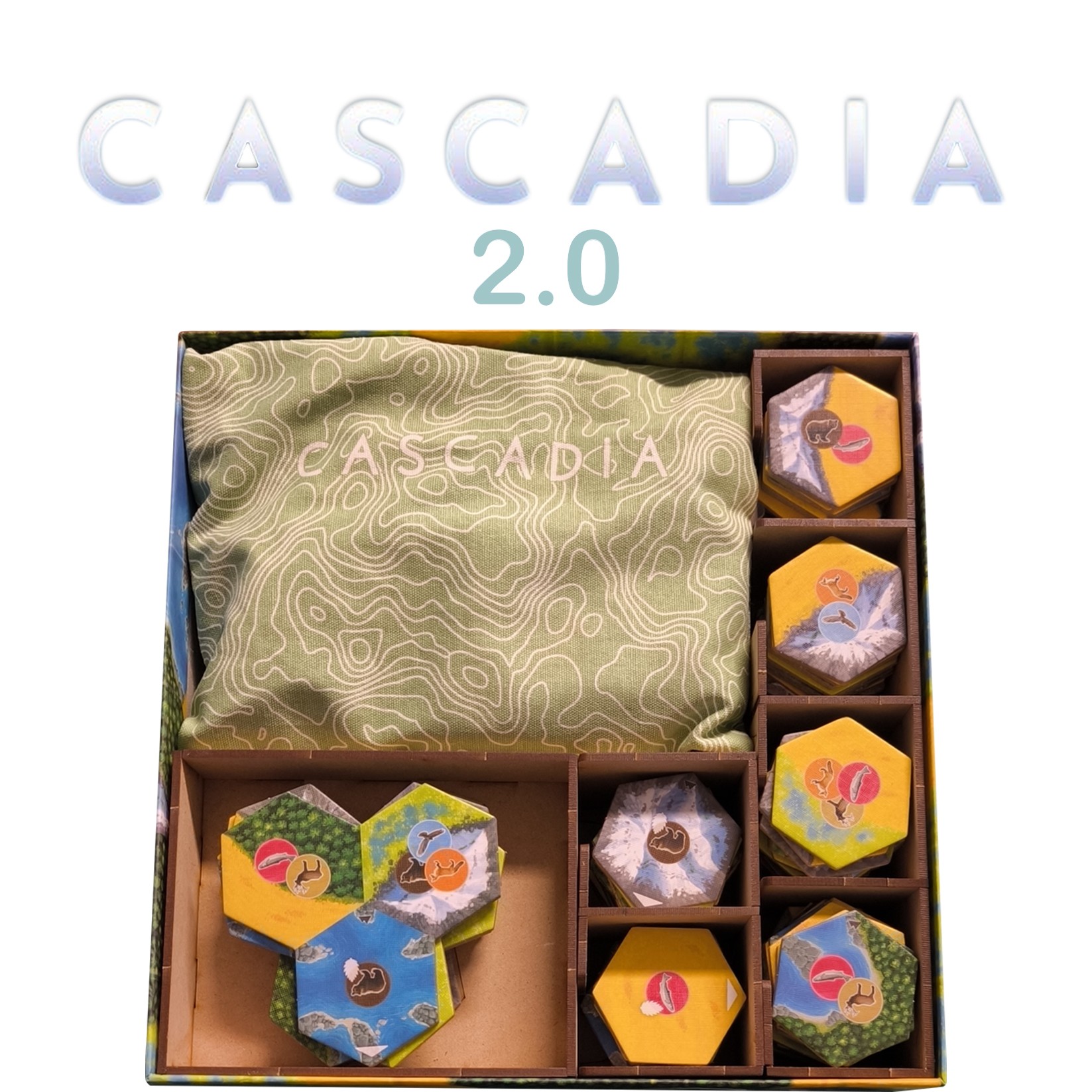 Inserto Compatible con CASCADIA 2.0 (base + Expansión Hitos)