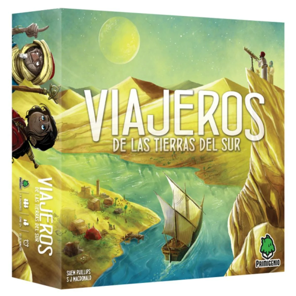 Portada de Viajeros de las tierras del sur